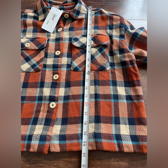 Evereve Faherty Surf Flannel Overshirt - Picture 9 of 9